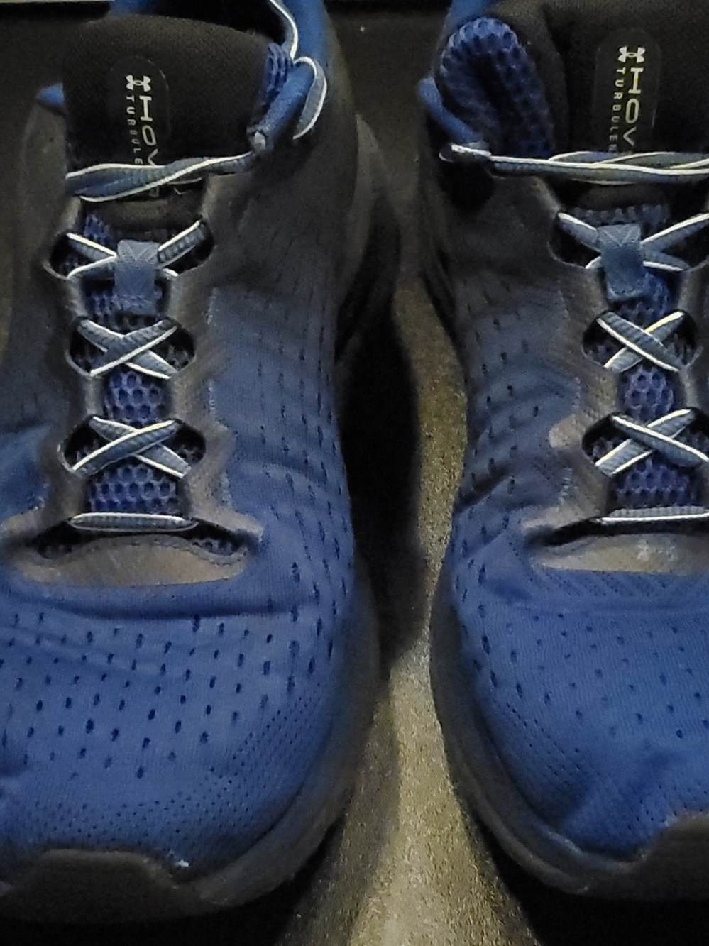 Under Armour HOVR Blue Black Size 13